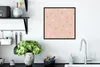 MuchoWow® Gerahmtes Poster Sommer - Muster - Pastell 40x40 Produktbild-Vorschau 3