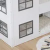 Merax Etagenbett Hausbett 90x200cm mit Treppenaufbewahrung, Produktbild-Vorschau 6