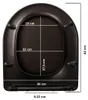ASATO® WC-Sitz Softclose 0041-4 – Schwarz, Duroplast, Produktbild-Vorschau 7