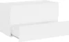 vidaXL Waschbeckenunterschrank Weiß 80x38,5x45 cm Produktbild-Vorschau 3