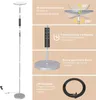 ANTENLICHT 30W Deckenfluter LED Dimmbar Grau 3330lm Moderne Produktbild-Vorschau 5