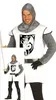 mittelalterlicher Ritter Kostüm für Herren Gr. M - L, Produktbild-Vorschau 2