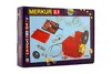 The image shows the packaging of a Merkur 2.1 Elektromotorek kit. Náhled obrázku produktu