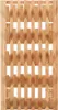 A wooden wall-mounted coat rack with multiple hooks. Produktbild-Vorschau