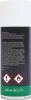 A can of spray product with warning labels and volume information. Produktbild-Vorschau