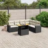 Modulares Garten-Sofaset, 7-teilig, mit verstellbarem Produktbild-Vorschau 2