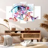 Bild auf Leinwand - Leinwandbild - Auge Butterflys Fantasie Produktbild-Vorschau 7