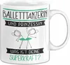 Balletttänzerin Und Prinzessin Tasse Geschenk Für Eine Produktbild-Vorschau 1