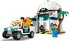 A LEGO City space center playset with a vehicle and minifigures. Podgląd zdjęcia produktu