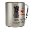 Mr. & Mrs. Panda Thermobecher Koala Künstler - Transparent Produktbild-Vorschau 2
