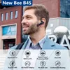 Cuffie wireless New Bee B45, microfono HD duale, autonomia Anteprima dell’immagine prodotto 4