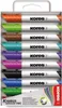 K-MARKER Marker do tablic, okrągła końcówka 3 mm, mix 10 Podgląd zdjęcia produktu 2