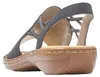 Rieker scarpe da donna sandali sandalo blu casual, numero Anteprima dell’immagine prodotto 8