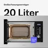 Klarstein Verosteel Einbaumikrowelle 60 cm mit Grill – 20L, Produktbild-Vorschau 4