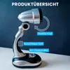 2x Tragbare Tischleuchte mit 12 LEDs, kabellos, Produktbild-Vorschau 3
