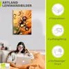 ARTland Leinwandbild Pusteblume Energy Größe: 60x80 cm Produktbild-Vorschau 2