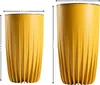 HowHomely | Vasi da fiori - Vasi per piante - giallo - Set Anteprima dell’immagine prodotto 3