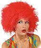 Struppige Haare Rote Clownsperücke Harlekin Damen Perücke Produktbild-Vorschau 2