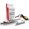 A product shot of LED daytime running lights and their packaging. Podgląd zdjęcia produktu