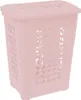 A pink laundry basket with a lid. Anteprima dell’immagine prodotto
