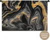 MuchoWow® Wandteppich Wandbehang Marmor - Acryl - Gold - Produktbild-Vorschau 1