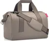 A studio shot of a reisenthel allrounder M herringbone mokka bag. Produktbild-Vorschau
