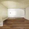 AICA 120cmx140cm Badewannenaufsatz 6mm NANO ESG-glas Produktbild-Vorschau 2