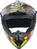 Crosshelm Helm Kinderhelm Motorradhelm Motocross Skeleton Produktbild-Vorschau 3