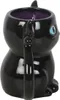 Schwarze Katze „Cute & Creepy“ Kaffeebecher als Produktbild-Vorschau 3