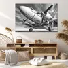 Bild auf Leinwand - Leinwandbild - Einteilig - Flugzeug Produktbild-Vorschau 7
