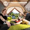 Campingzelt, Automatisches 2-3 Personen Pop Up Produktbild-Vorschau 2
