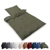 EllaTex Renforcé Bettwäsche Set 155x220 + 80x80 cm Produktbild-Vorschau 3