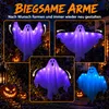 Halloween Deko Geister 2er Set, zwei verschiedene Produktbild-Vorschau 2