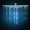 A close-up of a modern, square shower head with water streaming down. Anteprima dell’immagine prodotto