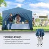 WOLTU Pavillon mit 4 Seitenteilen und 4 Sandsäcke, Produktbild-Vorschau 6