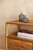 Bücherregal Zola Wildeiche massiv 142x86 cm 4 Schubladen Produktbild-Vorschau 5