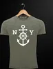 Cooles Angesagtes Herren T-Shirt Vintage Shirt Anker mit Produktbild-Vorschau 4