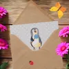 Mr. & Mrs. Panda doppelkarte Großeltern Süßigkeiten - Grau Produktbild-Vorschau 3