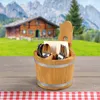 8 Stück Besteckbox, Besteckbehälter, 3-fach Einteilung - Produktbild-Vorschau 5
