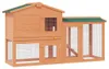 vidaXL Kaninchenstall Groß Holz Produktbild-Vorschau 8