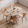 Mondeer Table de cuisine pliante avec 2 étagères et Voir les images du produit 2
