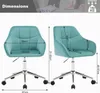 WOLTU Bürohocker Homeoffice Stuhl, Schminkstuhl, Produktbild-Vorschau 7