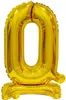 Balon foliowy cyfra 0 stojący 38 cm złoty Anteprima dell’immagine prodotto 3