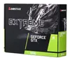The image shows the retail packaging for a Biostar GeForce GTX 1050 Ti graphics card. Produktbild-Vorschau
