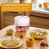Elektrisch Zerkleinerer Küche, 250ML Mini Knoblauchhacker Produktbild-Vorschau 7