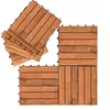 set di 44 piastrelle in legno di acacia 4m² piastrelle per Anteprima dell’immagine prodotto 1