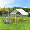 Kurnik Izrielar 3x4x2 m z dachem, ocynkowana metalowa Podgląd zdjęcia produktu 7