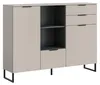 Highboard Noida | Kaschmir / schwarz Produktbild-Vorschau 2