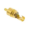 InLine® Cinchstecker Lötversion, Metall schwarz, Ring rot, Produktbild-Vorschau 2