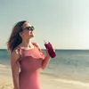 Aquafloow: 700 ml sklenená fľaša na vodu | neoprénový obal Náhľad obrázku produktu 4